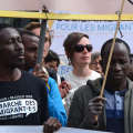 marche des migrants Paris 2018