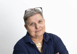 Photo de Marie-Armelle Beaulieu, rédactrice en chef de Terre Sainte Magazine